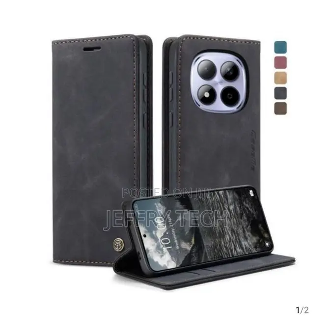Case for Poco M8 5g Flip Wallet Leather Case