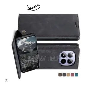 Case for Poco M8 5g Flip Wallet Leather Case