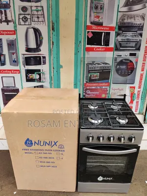 Nunix Standing Cooker All Gas KZS Go With Gas Oven