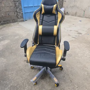 Heavy Duty Brown Black Gaming Chair