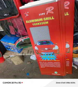 Aluminum Grill Mesh Highly Versatile Bendable From R Front Bumper Vent