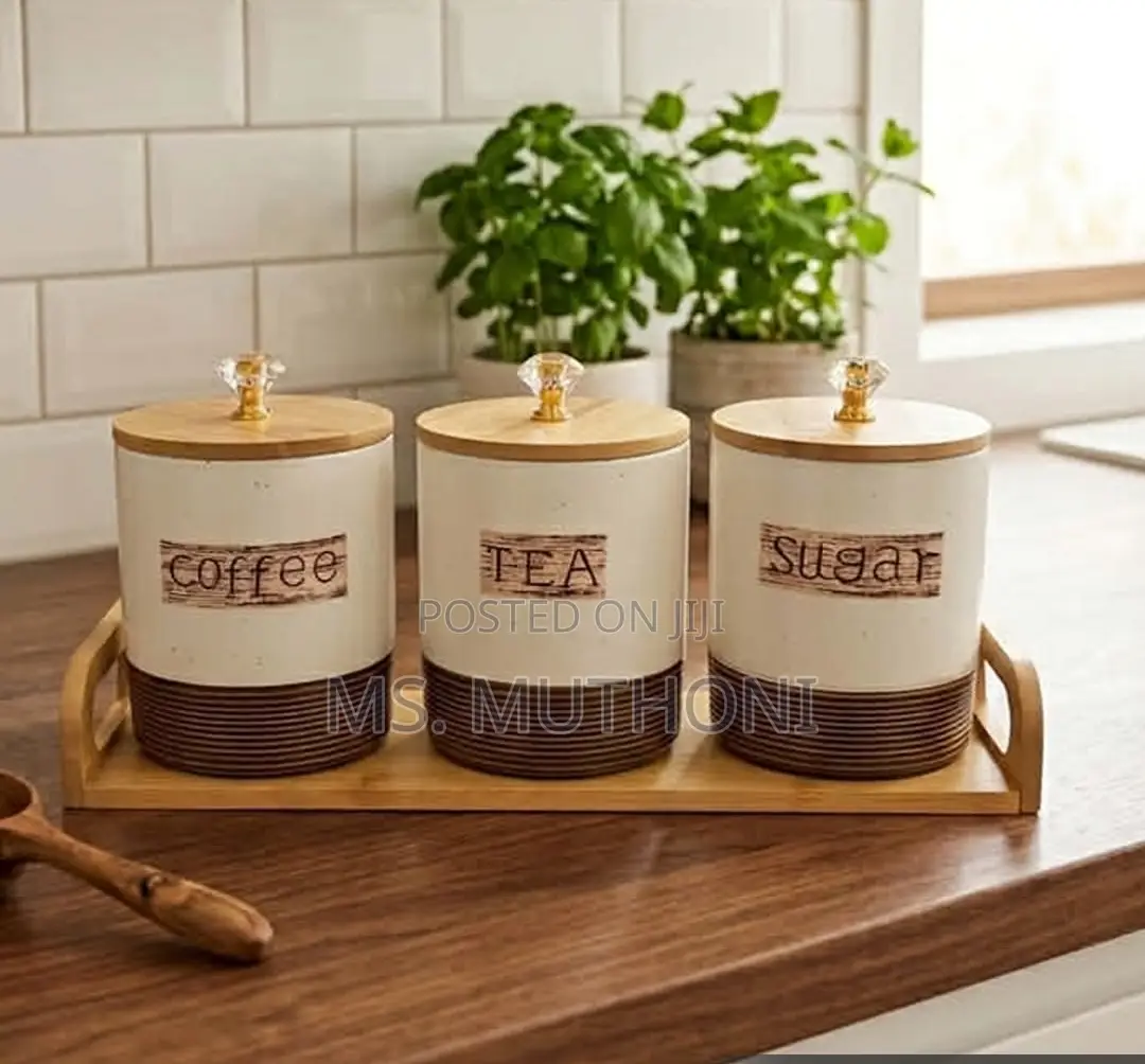 *800ml Coffee ,Tea ,Sugar Canisters