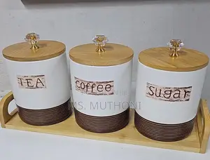 *800ml Coffee ,Tea ,Sugar Canisters