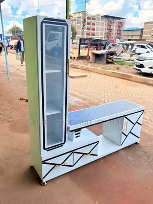 1 Door, 2drawers With Utensils Side Cabinet