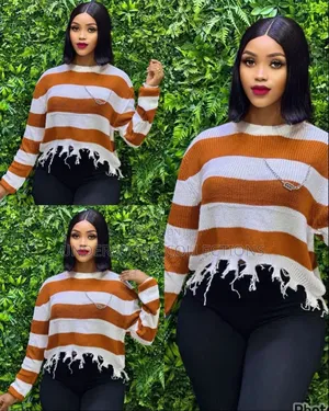 Genz Look Sweater Top