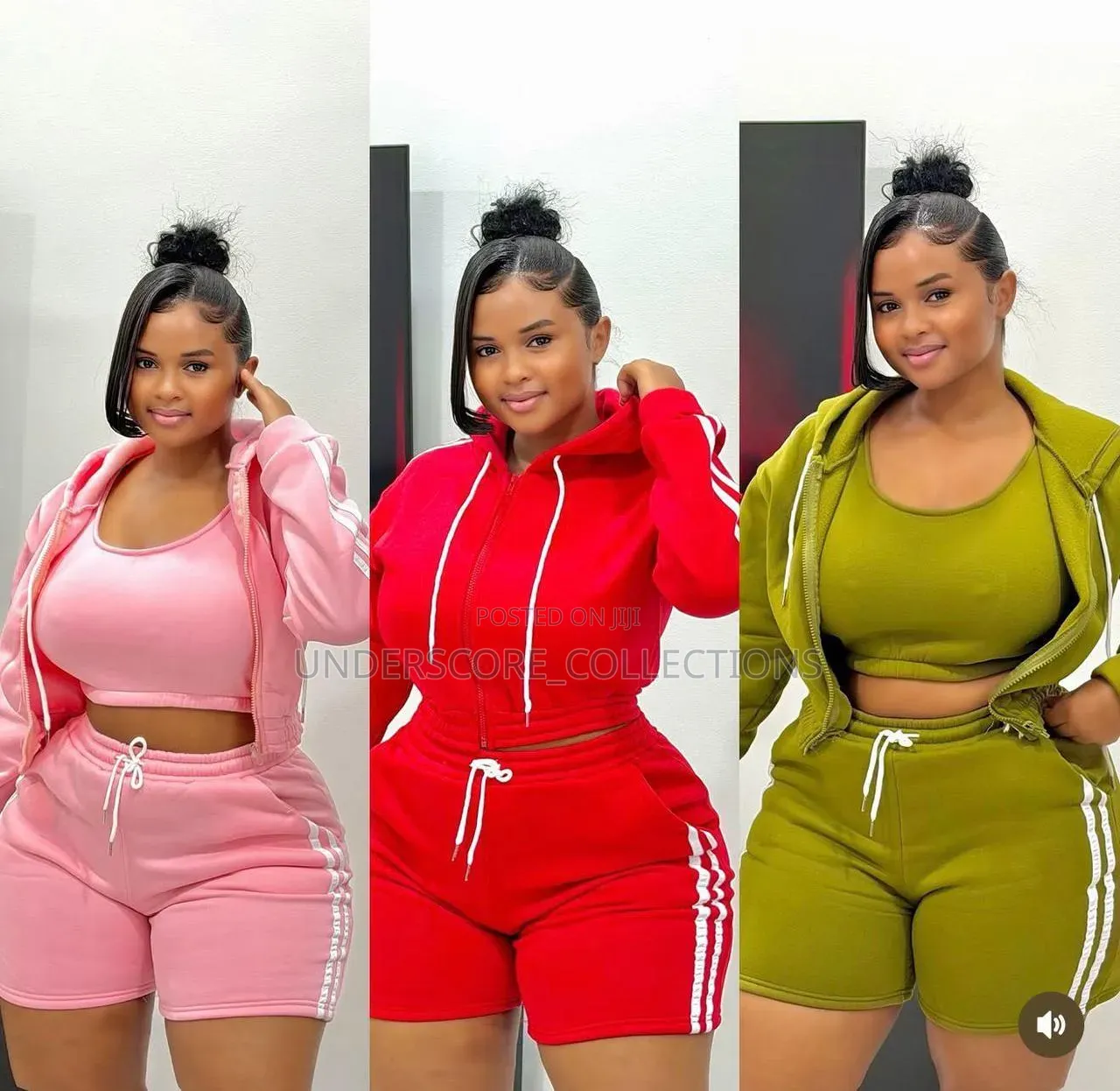 Ladies 3 in 1 Short Suits