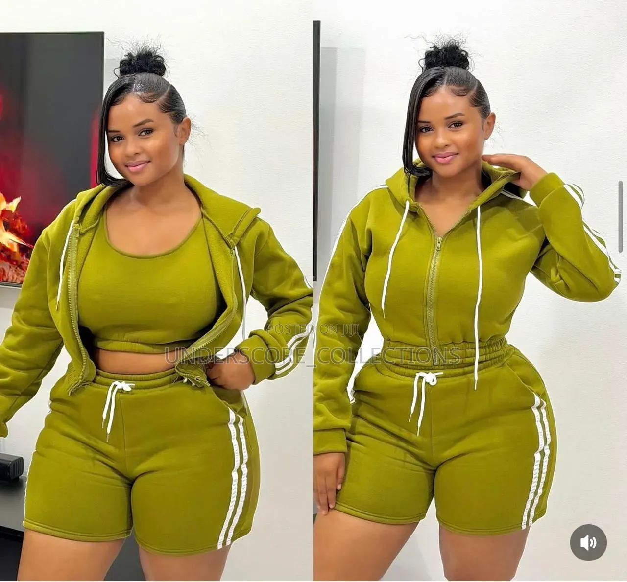 Ladies 3 in 1 Short Suits