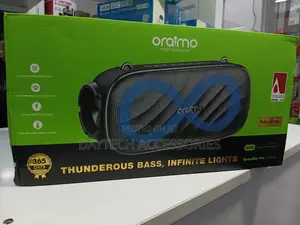 Oraimo Spacebox Pro 80w Karaoke-Support Wireless Speaker - Black