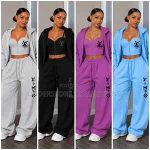 Genz's Three in One Top Quality Tracksuit Needs Only Shoe and Hat