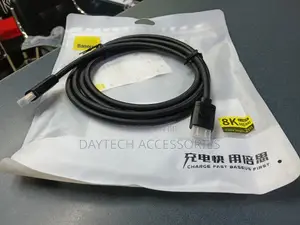 This Is a Baseus Braided Hdmi Cable Designed for Video Resolution.
