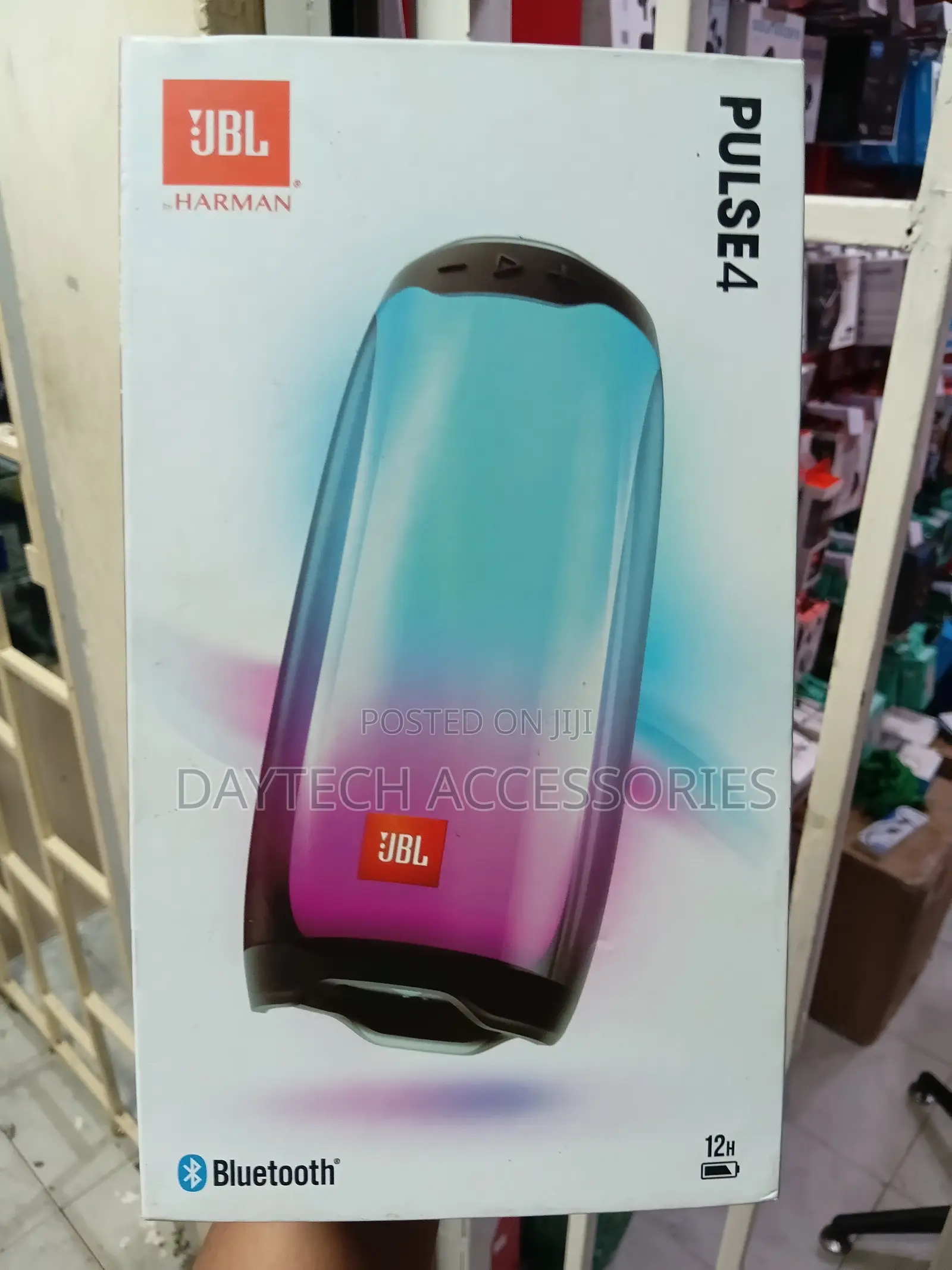 This Is a JBL Pulse 4 Portable Bluetooth Speaker.