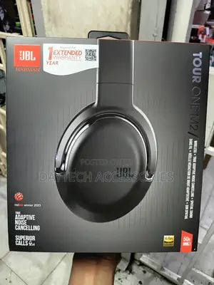 JBL Tour One M2 Wireless Over-Ear Headphones With Noise-Cancelling .