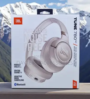 These Are JBL Tune 780nc Wireless Noise-Cancelling Headphones in Blue.