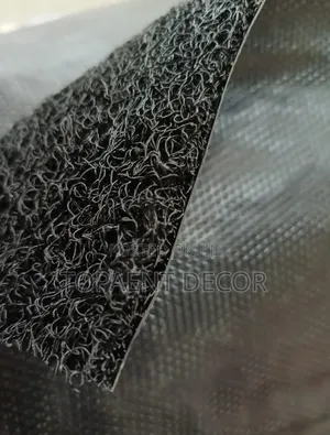 Black Spaghetti Durable Antislip Bathroom Mats