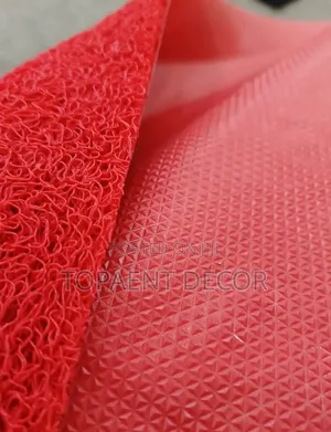Better Protection, Better Style ,Red Spaghetti PVC Antislip Mats