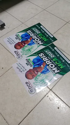 2027 Campaign Posters/Banners and Full Merchandise