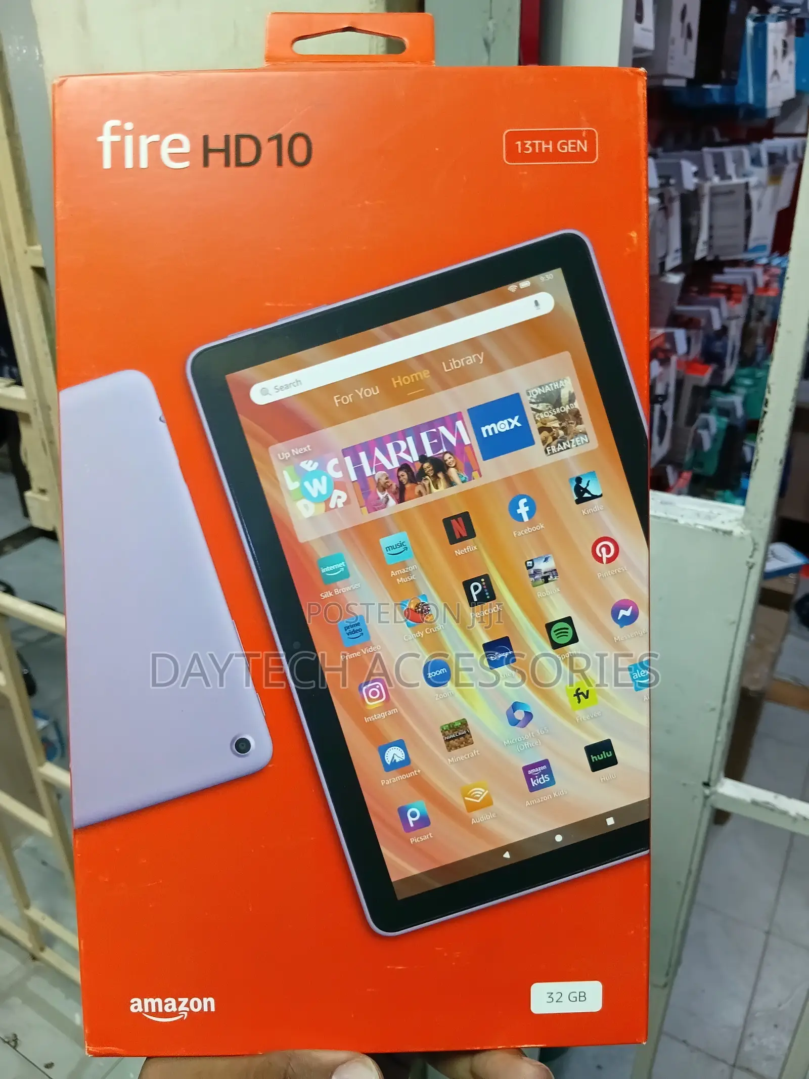 New Amazon Fire HD 10 (2019) 32 GB Black