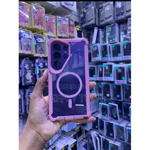 Magnetic Shockproof Case for Samsung Galaxy S26ultra Pink