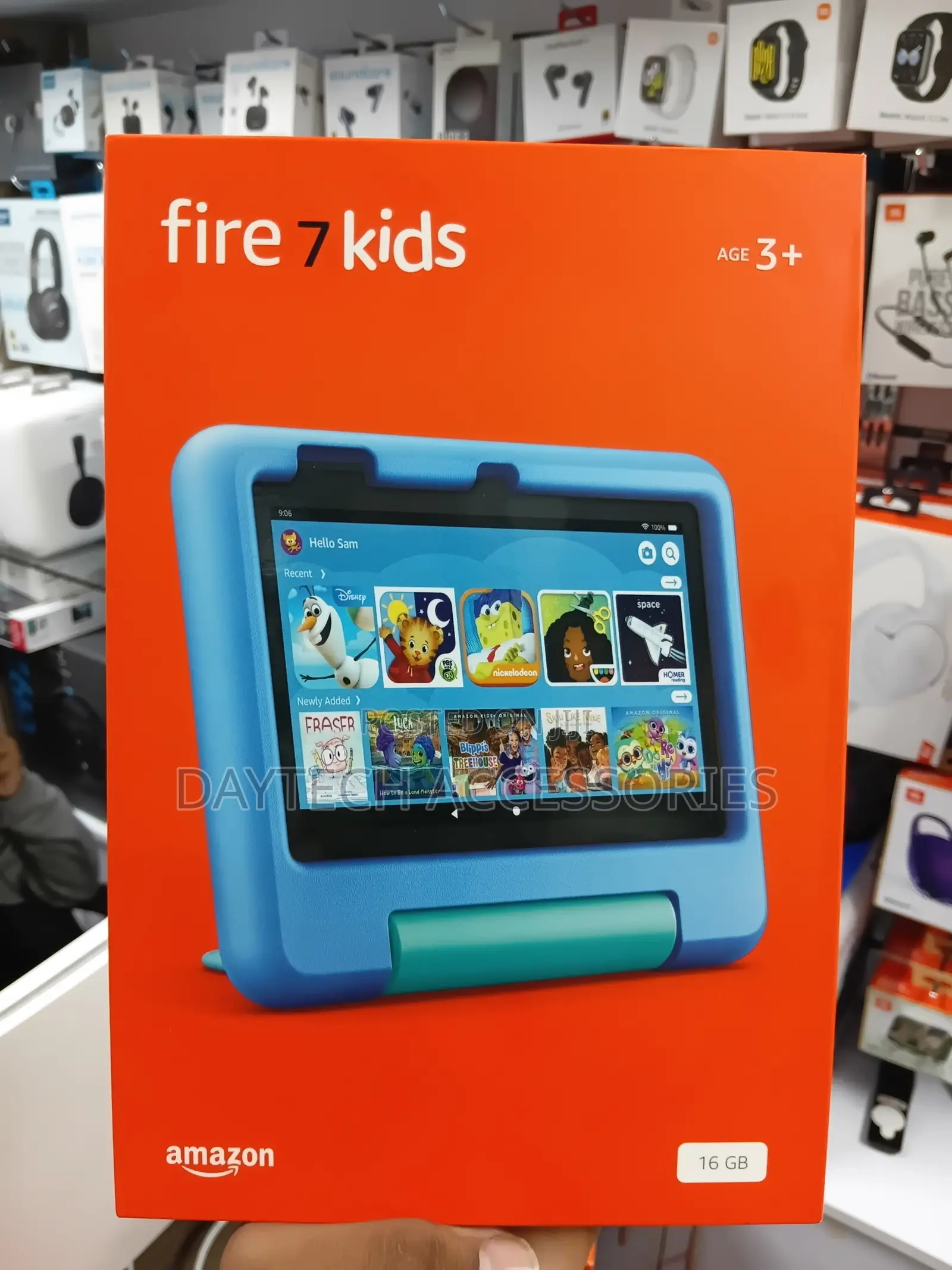 New Amazon Fire 7 16 GB Blue