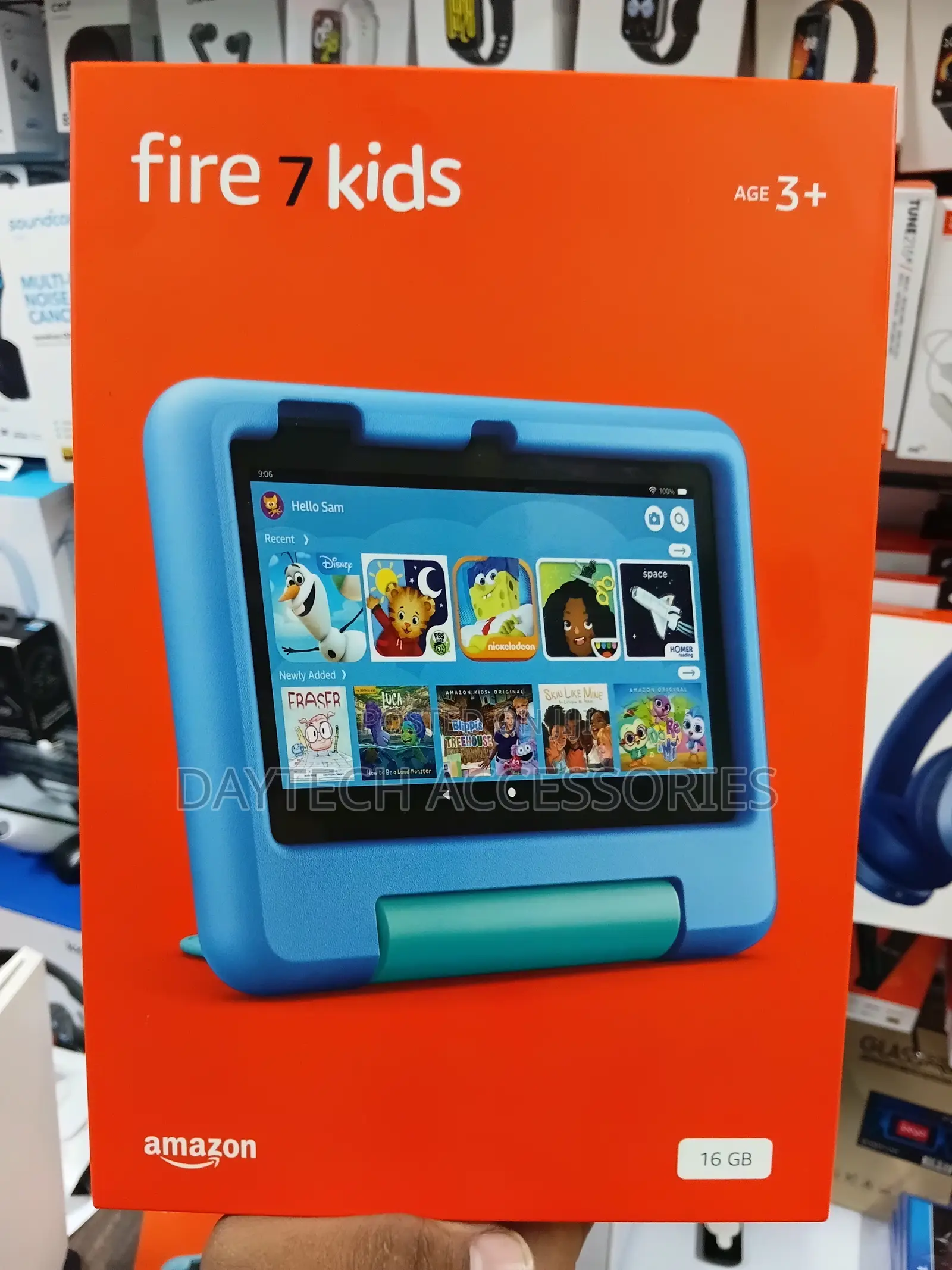 New Amazon Fire 7 16 GB Blue