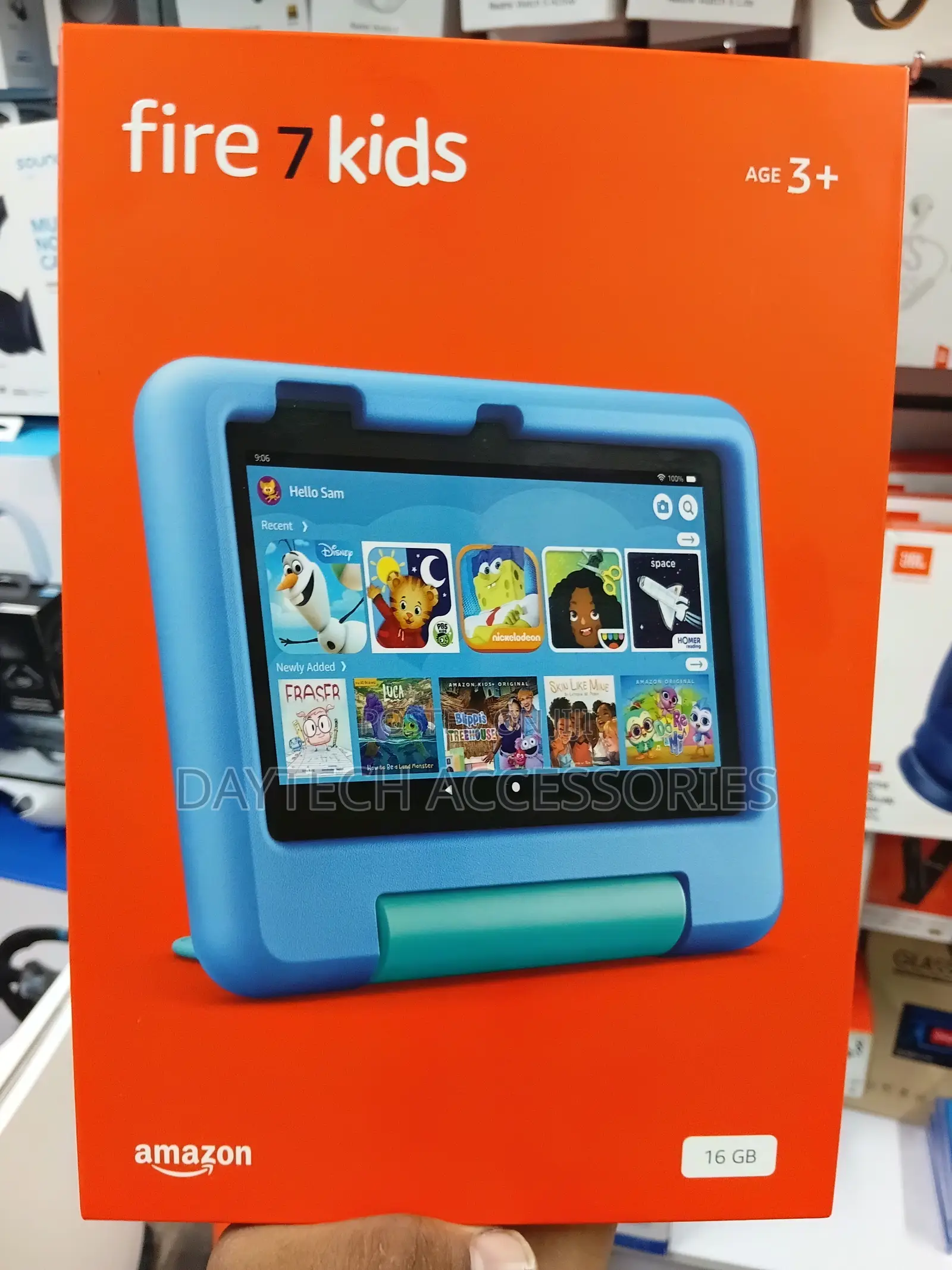New Amazon Fire 7 Kids Edition 2019 16 GB Blue