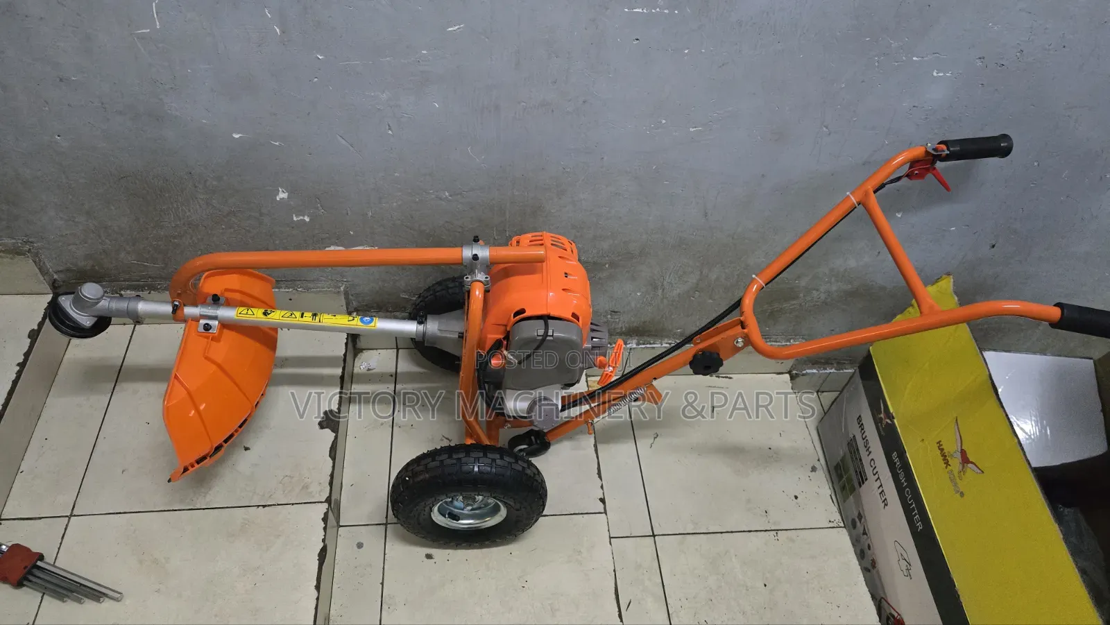 Hawking Trolley Brush Cutter 4 Stroke