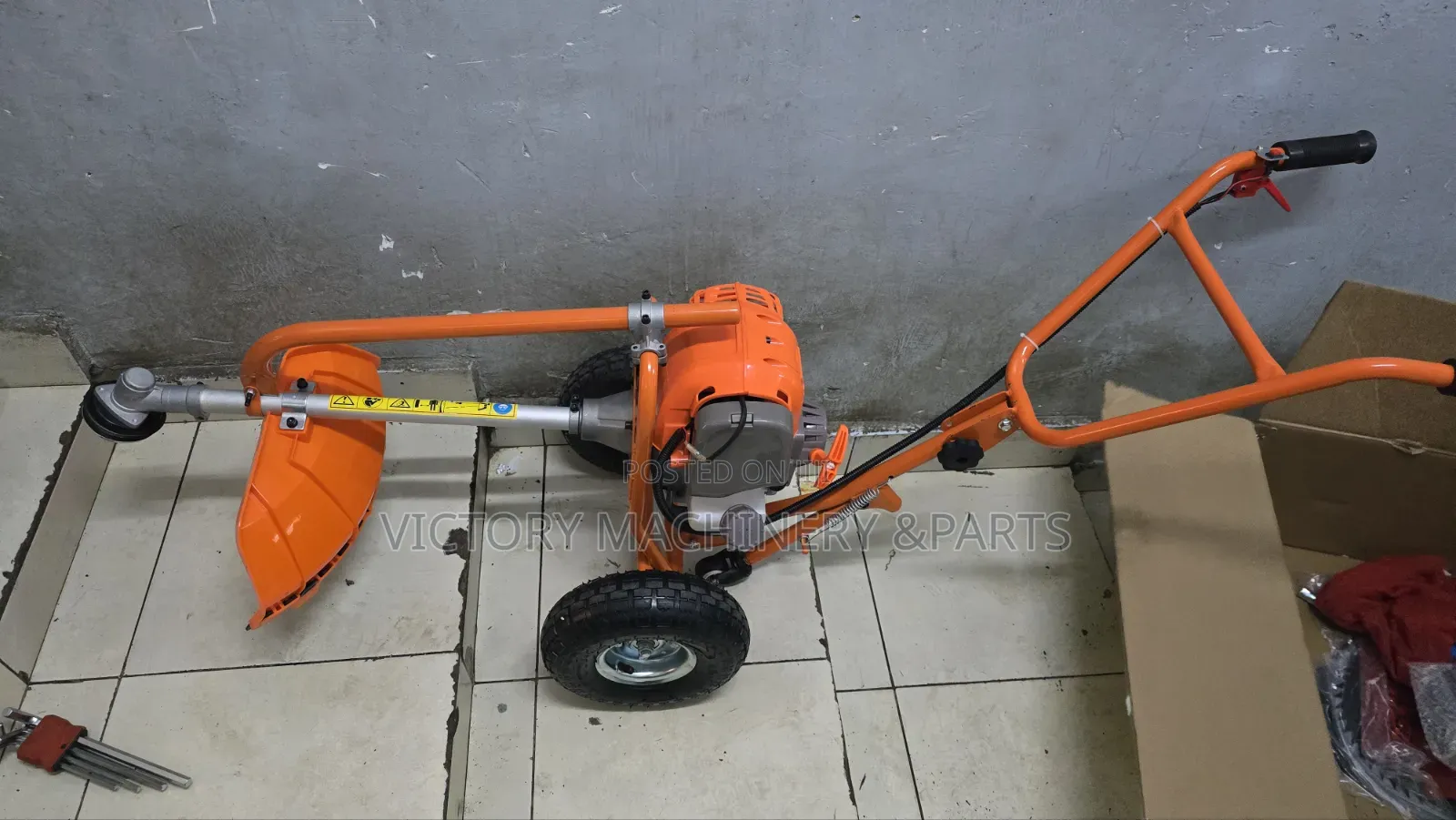 Hawking Trolley Brush Cutter 4 Stroke