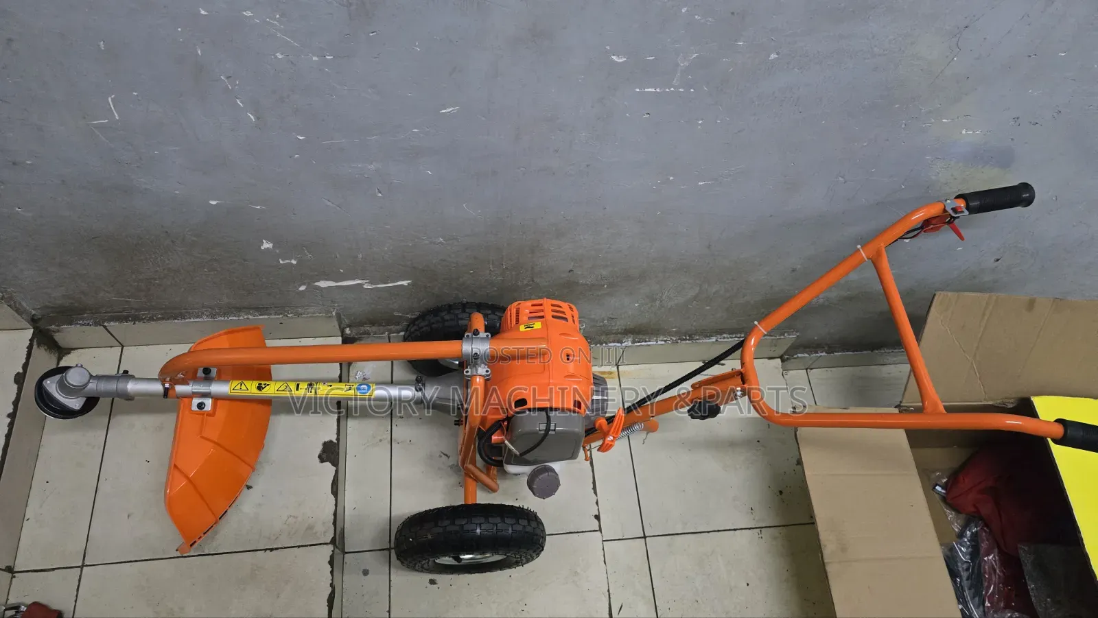 Hawking Trolley Brush Cutter 4 Stroke