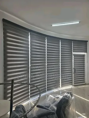 Curved Design Premium Office Zebra Roller Window Blinds
