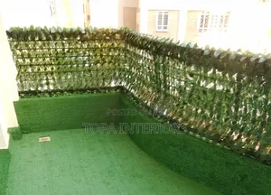 Diy-Home Decor Artificial Balcony Privacy Fence Plants With Mesh