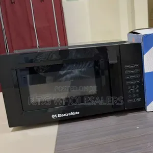 Electromate 20l Microwave Oven Black Handle Design
