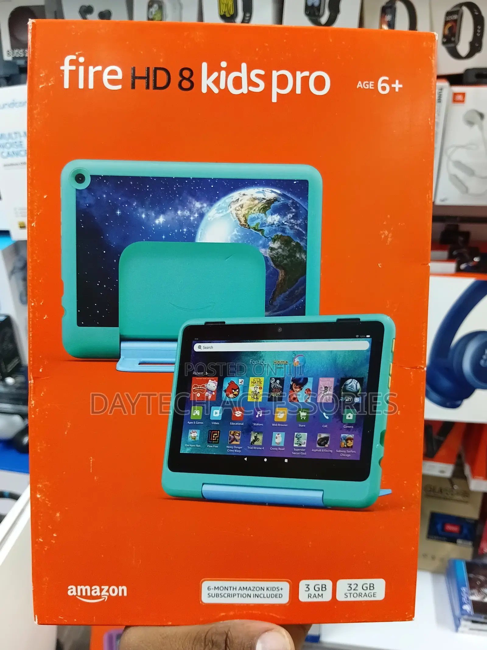 New Amazon Fire HD 8 Pro 32 GB Black