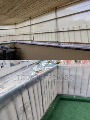 Water Resistant Canvas Balcony Privacy Shield 1mx5m Wall Screen