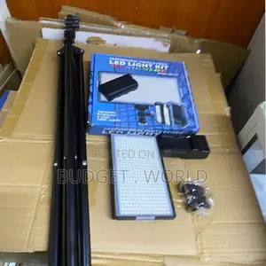 416 Led Continuous Lighting System With Professional Stand