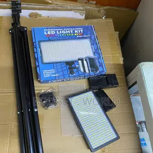416 Led Recording Light Kit With Stable Adjustable Support Stand