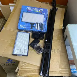 416 Led Continuous Lighting Kit With Professional Stand Support