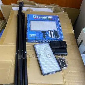 Professional 416 Led Content Creator Light With Adjustable Height Sta