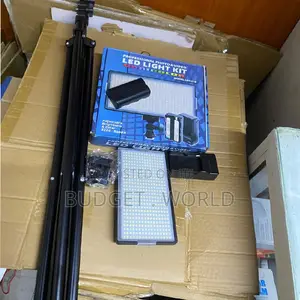 416 Led Photography Lighting Kit With Height Adjustable Stand