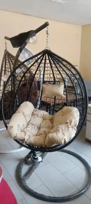 Egg Hanging Swing Chair With Stand