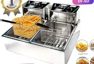 Nunix Double Deep Fryer 12 Litres(Df-6d)