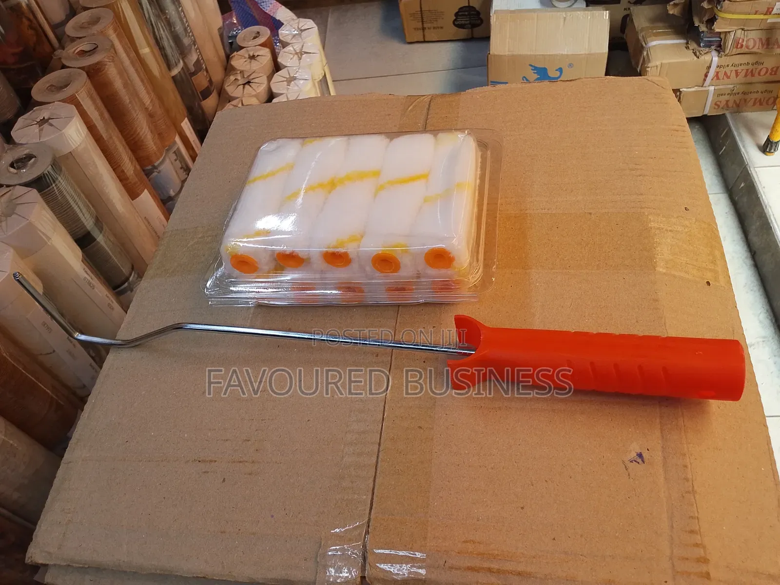 High Value Sponge Paint Roller Brush /Available 10 Pc Brush Roller