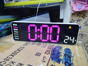 Led Alarm Clock 28cm × 9cm