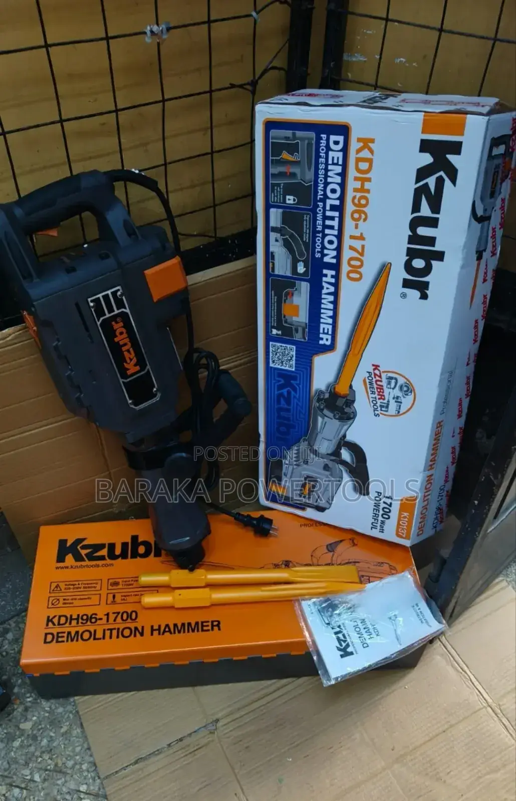 Demolition 1700watts Kzabur