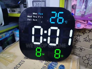 Led Alarm Clock 23cm × 23cm