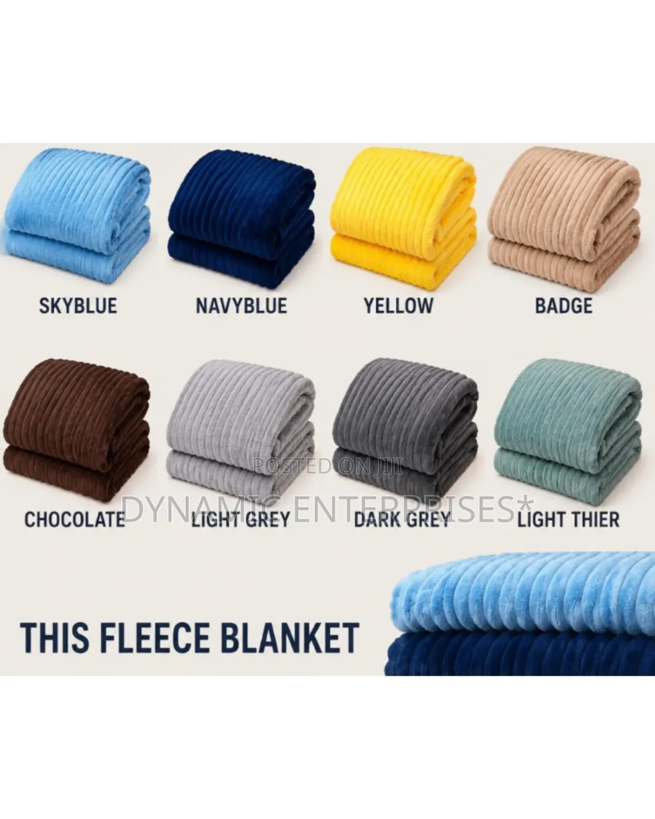 All Colors Fleece Blankets