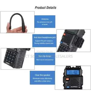 The Baofeng Uv-5r Is One of the Most Popular Dual-Band Walkie Talkie