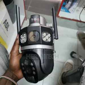 Dual-Lens 4g Solar Powered CCTV Cameras Outdoor Surveillance Camera
