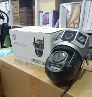 V380pro Outdoor PTZ Camera 2mp+2mp Dual Monitoring
