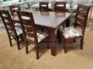 6seater Walnut