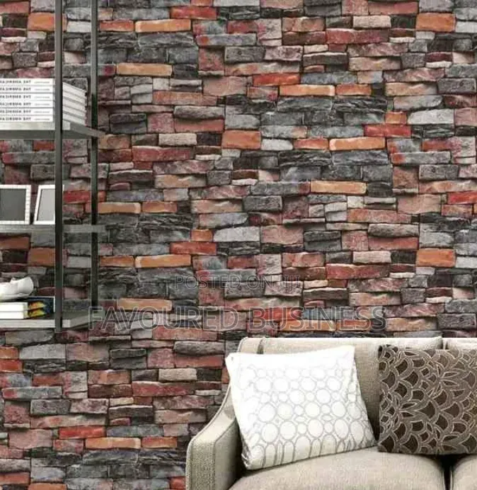 Classy Wall Paper Installation